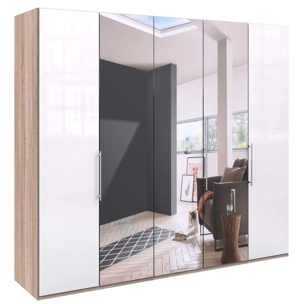 Wohnen Panorama Kleiderschrank 3 türig - Bosays