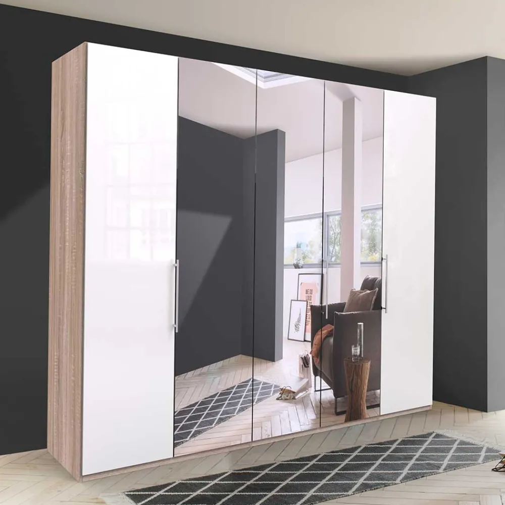 Wohnen Panorama Kleiderschrank 3 türig - Bosays