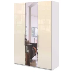 Wohnen Panorama Kleiderschrank mit Spiegeltür - Zidarie