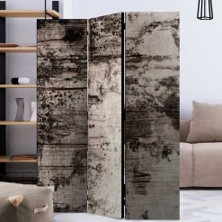 Wohnen Paravent in Dunkelgrau Hellgrau - Batar