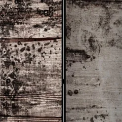 Wohnen Paravent in Dunkelgrau Hellgrau - Batar