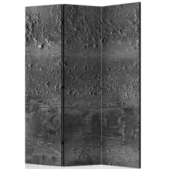 Wohnen Wohnzimmer-Regale|Paravents*Paravent in Dunkelgrau Stein Struktur Optik - Tulaterri