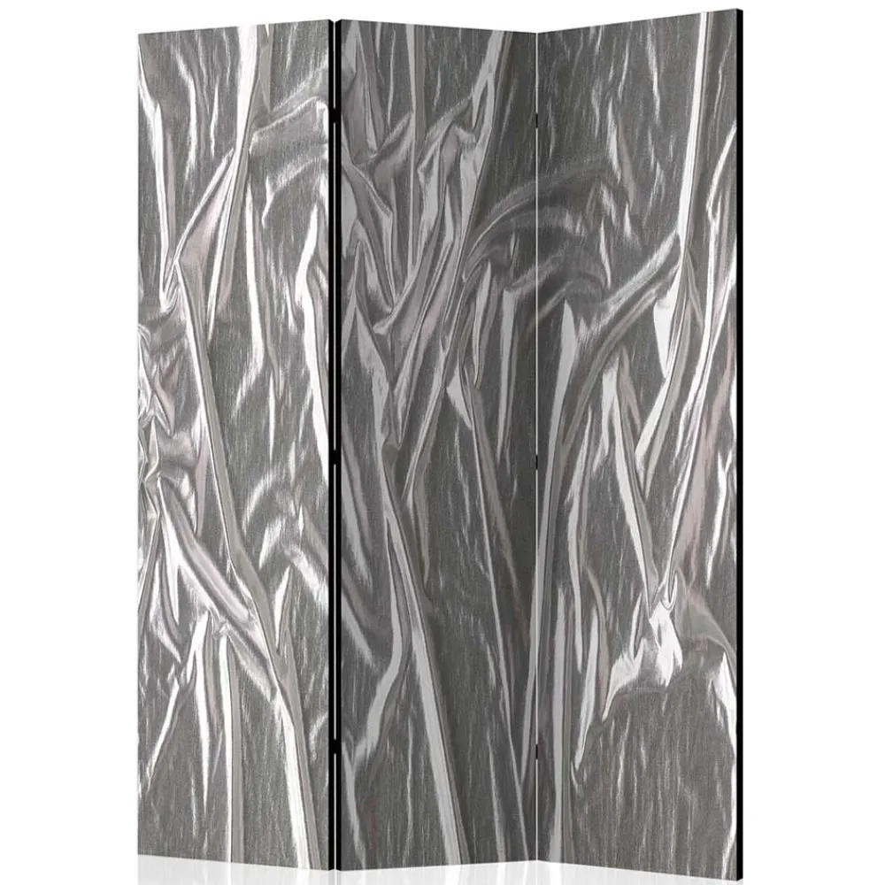 Wohnen Wohnzimmer-Regale|Paravents*Paravent in Grau Silber bedruckt - Smidan