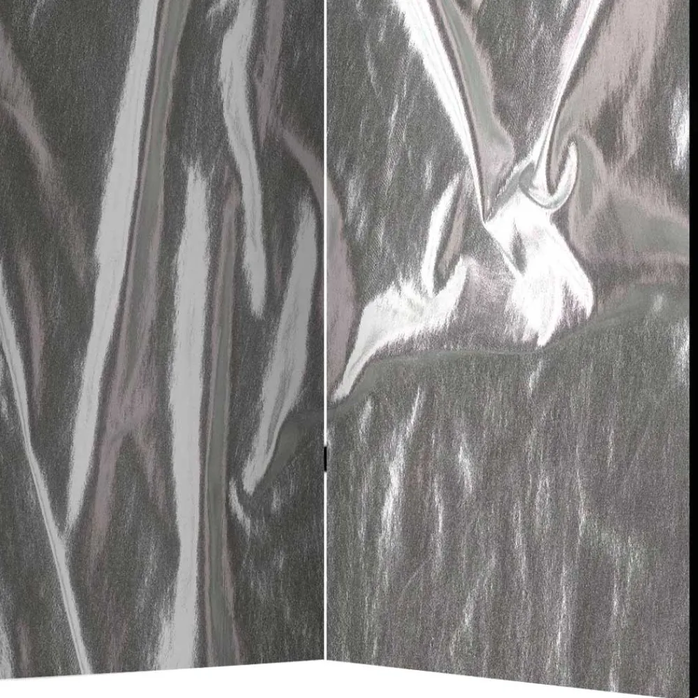Wohnen Wohnzimmer-Regale|Paravents*Paravent in Grau Silber bedruckt - Smidan