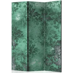 Wohnen Paravent in Grün Grau Ornament - Vilma