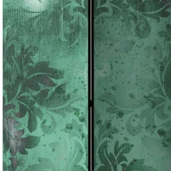 Wohnen Paravent in Grün Grau Ornament - Vilma