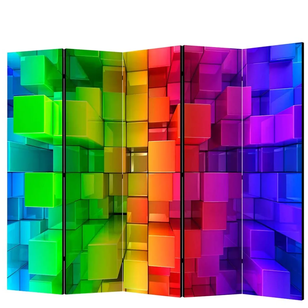 Wohnen Paravent in knalligen Farben - Presto