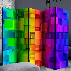 Wohnen Paravent in knalligen Farben - Presto
