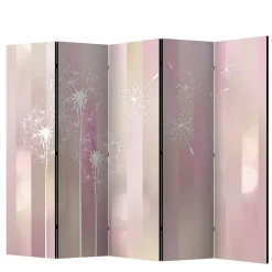 Wohnen Paravents*Paravent in Pastellfarben Rosa & Weiß - Albacete