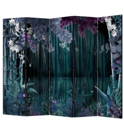 Wohnen Paravents*Paravent mit Bambus & Pflanzen Motiv - Kariono