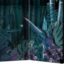 Wohnen Paravents*Paravent mit Bambus & Pflanzen Motiv - Kariono