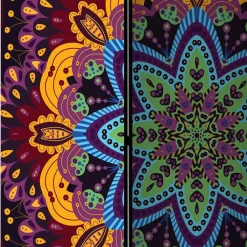 Wohnen Paravents|Boho Style Möbel*Paravent mit farbenfrohem Mandala Motiv - Yaniz