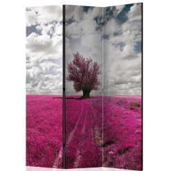 Wohnen Paravents*Paravent mit Landschaft Motiv in Pink - Altamira