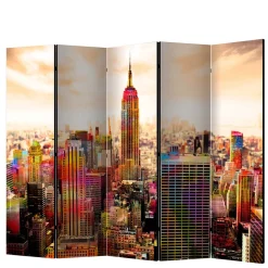 Wohnen Paravents*Paravent mit New York Fotomotiv - Julata