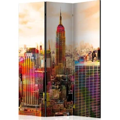 Wohnen Paravents*Paravent mit New York Fotomotiv - Julata