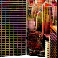Wohnen Paravents*Paravent mit New York Fotomotiv - Julata