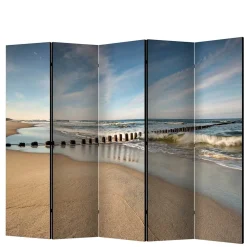 Wohnen Wohnzimmer-Regale*Paravent mit Strand & Meer Foto - Haboron