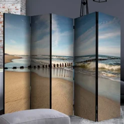 Wohnen Wohnzimmer-Regale*Paravent mit Strand & Meer Foto - Haboron