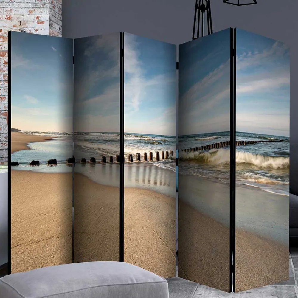 Wohnen Wohnzimmer-Regale*Paravent mit Strand & Meer Foto - Haboron