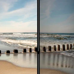 Wohnen Wohnzimmer-Regale*Paravent mit Strand & Meer Foto - Haboron