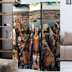 Wohnen Paravents*Paravent New York aus der Vogelperspektive - Alicudi