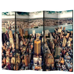 Wohnen Paravents*Paravent New York aus der Vogelperspektive - Alicudi