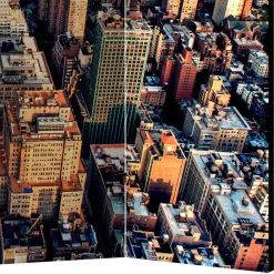 Wohnen Paravents*Paravent New York aus der Vogelperspektive - Alicudi