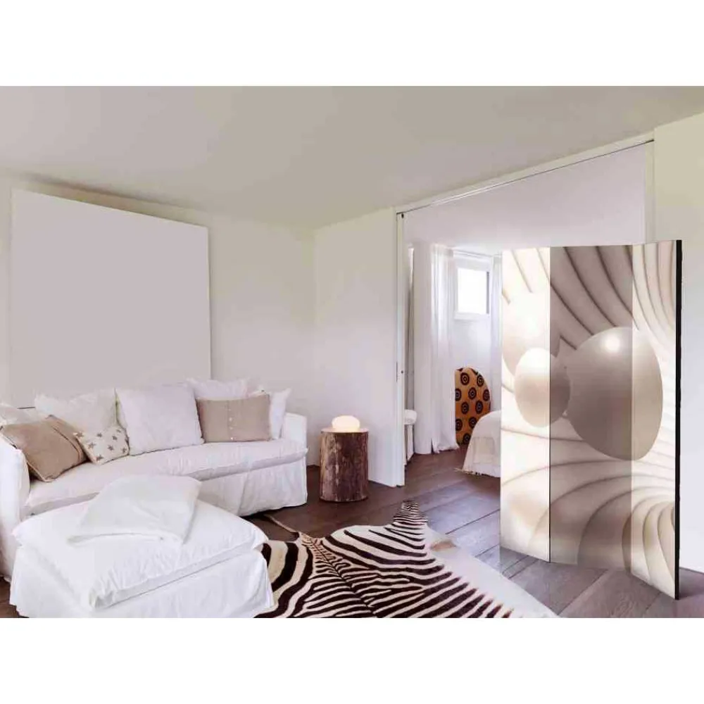 Wohnen Wohnzimmer-Regale|Paravents*Paravent Raumteiler Bälle im Tunnel - Agi