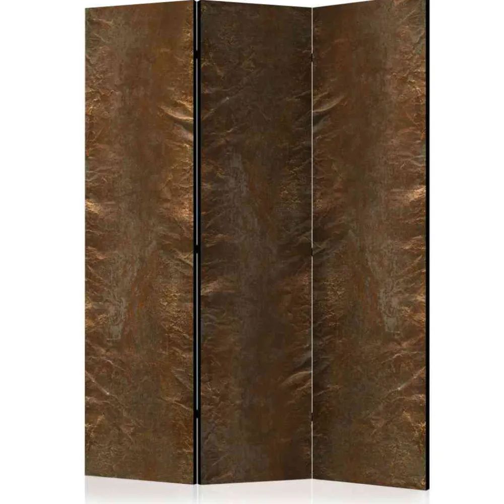 Wohnen Wohnzimmer-Regale|Paravents*Paravent Trennwand in Kupfer Optik - Santorina