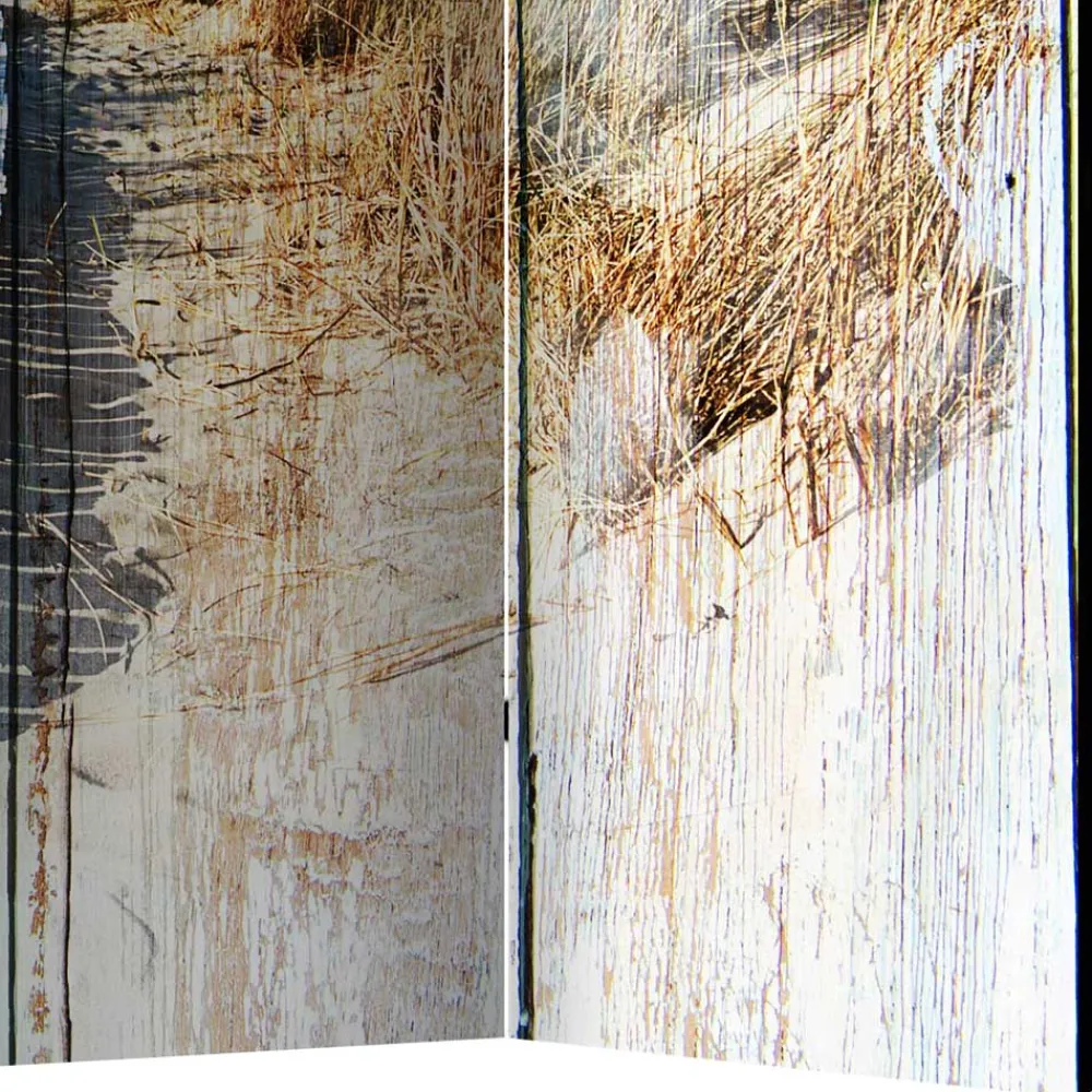 Wohnen Wohnzimmer-Regale|Vintage Möbel*Paravent Vintage Look Strand Meer - Centres