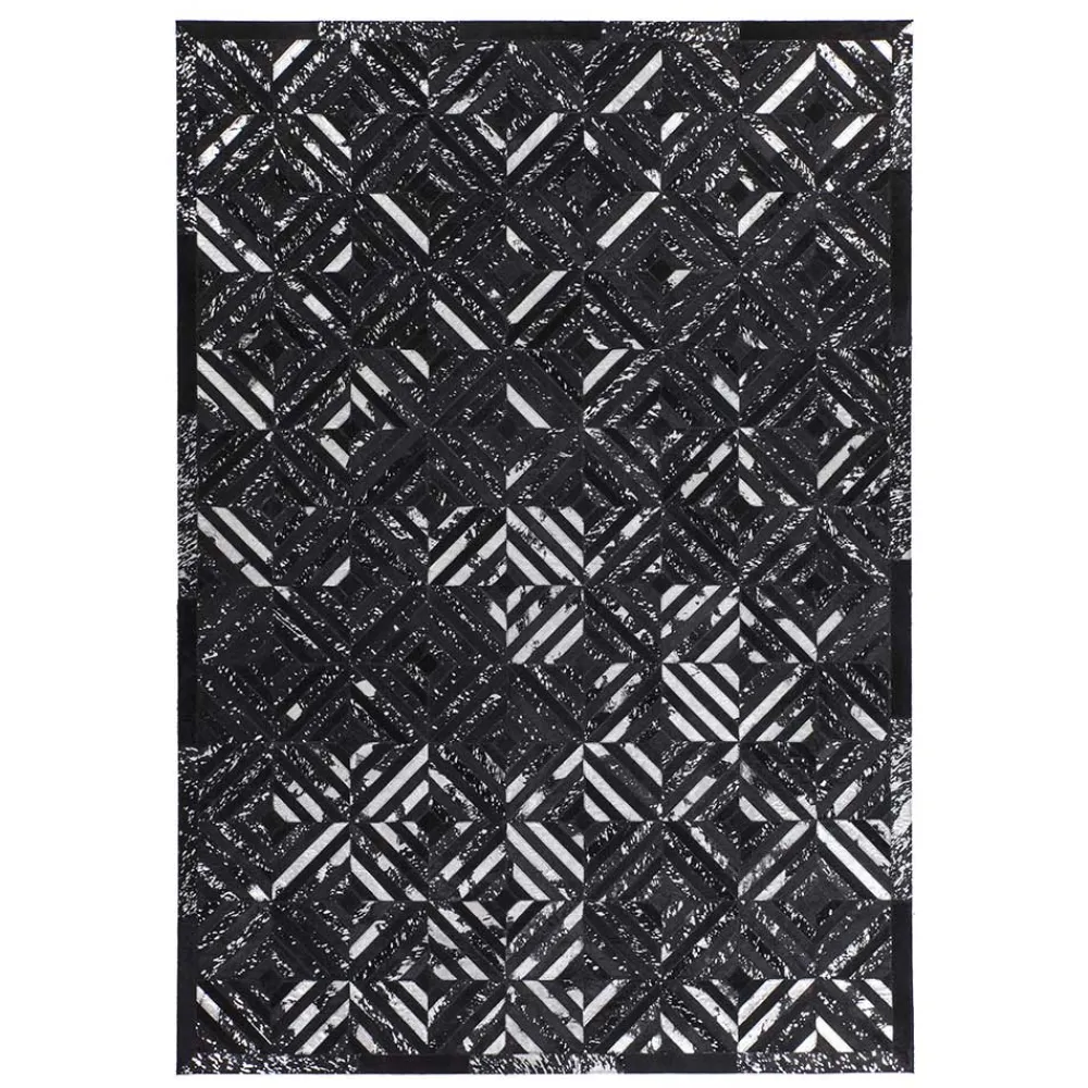 Wohnen Teppiche*Patchwork Teppich aus Fell handgefertigt - Gela