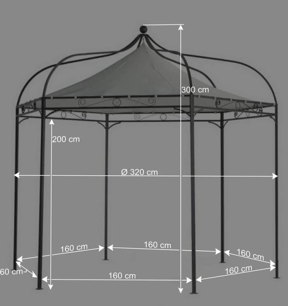 Wohnen Gartenpavillons*Pavillon Pauli für Garten