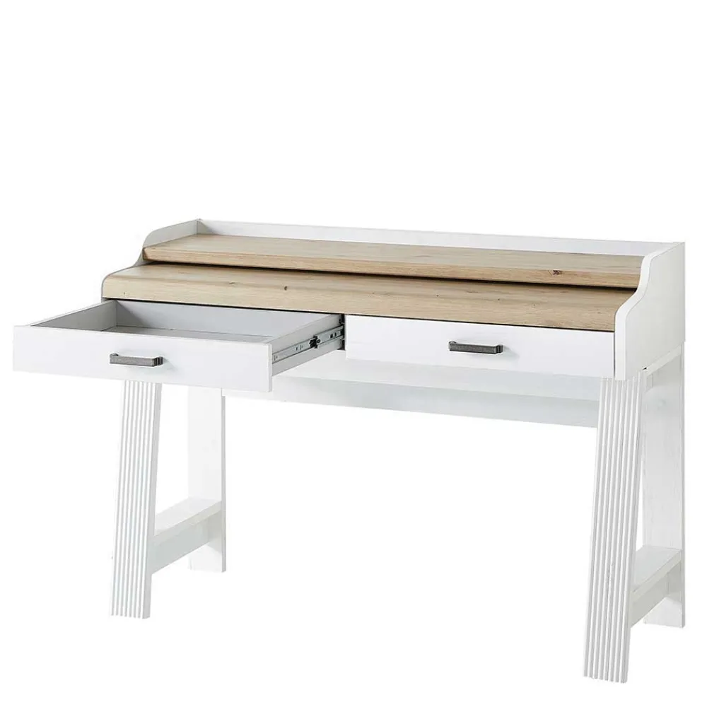 Wohnen PC Schreibtisch & Rollcontainer - Mehady (zweiteilig)