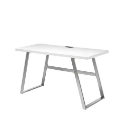 Wohnen Bürotische*PC Schreibtisch Joera in Weiß