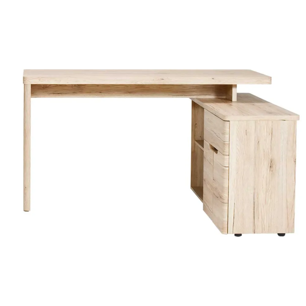 Kinder Wohnen PC Tisch Trendenca in Eiche San Remo