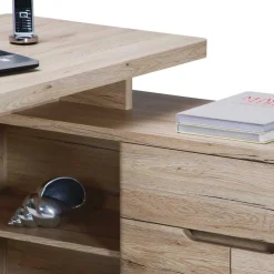 Kinder Wohnen PC Tisch Trendenca in Eiche San Remo