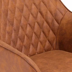 Wohnen Schwarze Möbel|Tische*4-Personen-Essgruppe mit Tischsesseln - Zuzi (fünfteilig)