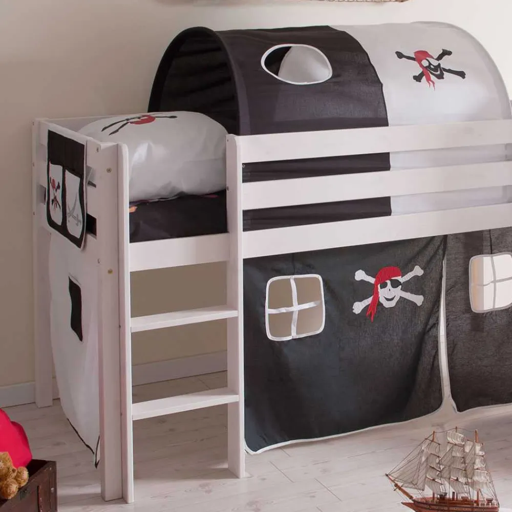 Wohnen Jugendbetten|Kinderbetten*Piraten Spielbett Buono mit Rutsche