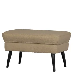 Wohnen Sessel & Hocker|Barhocker*Plüsch Hocker in Beige - Williams
