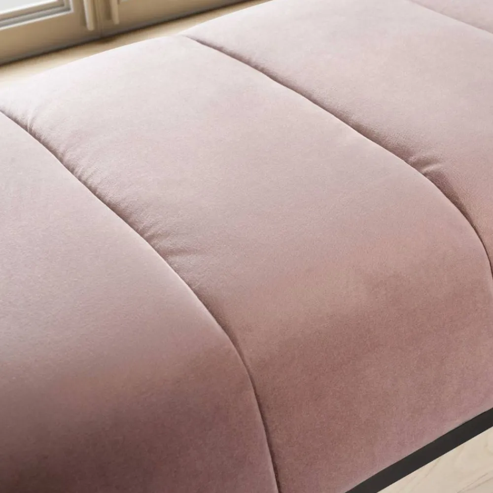 Wohnen Bettbänke|Esszimmerbänke*Polsterbank in Rosa und Schwarz - Pirna