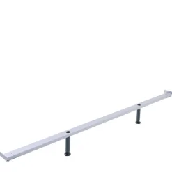 Wohnen Betten|Betten*Polsterbett Doppelbett in Grau Stoff - Pays