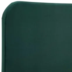 Wohnen Retro Möbel|Betten*Polsterbett in Dunkelgrün Samt - Pleasure