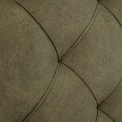 Wohnen Betten|Betten*Polsterbett in Oliv Grün & Eiche - Miania