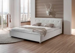 Wohnen Polsterbett Maja in Weiß