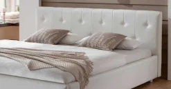 Wohnen Polsterbett Maja in Weiß