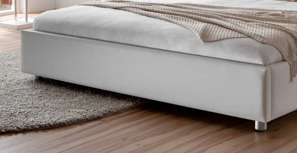 Wohnen Polsterbett Maja in Weiß