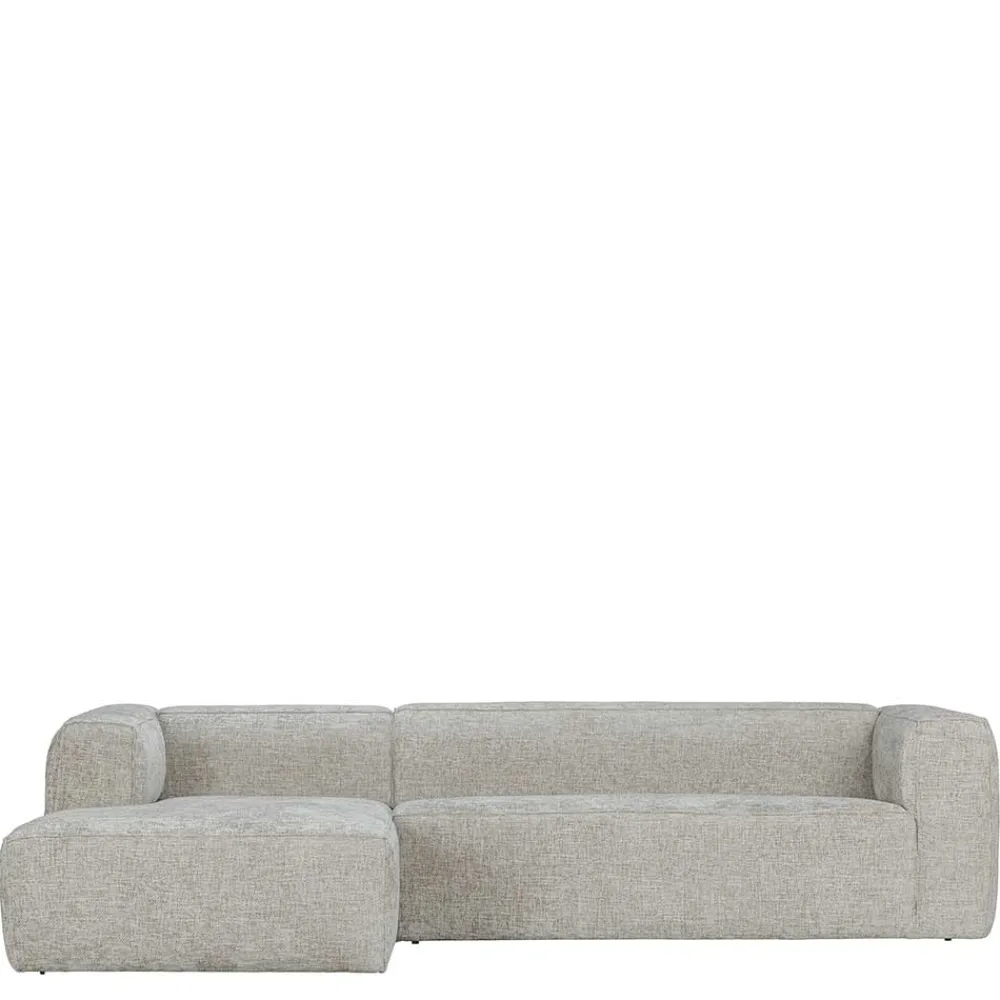 Wohnen Sofas|Sofa*Polsterecke aus Strukturstoff Beige - Pulany