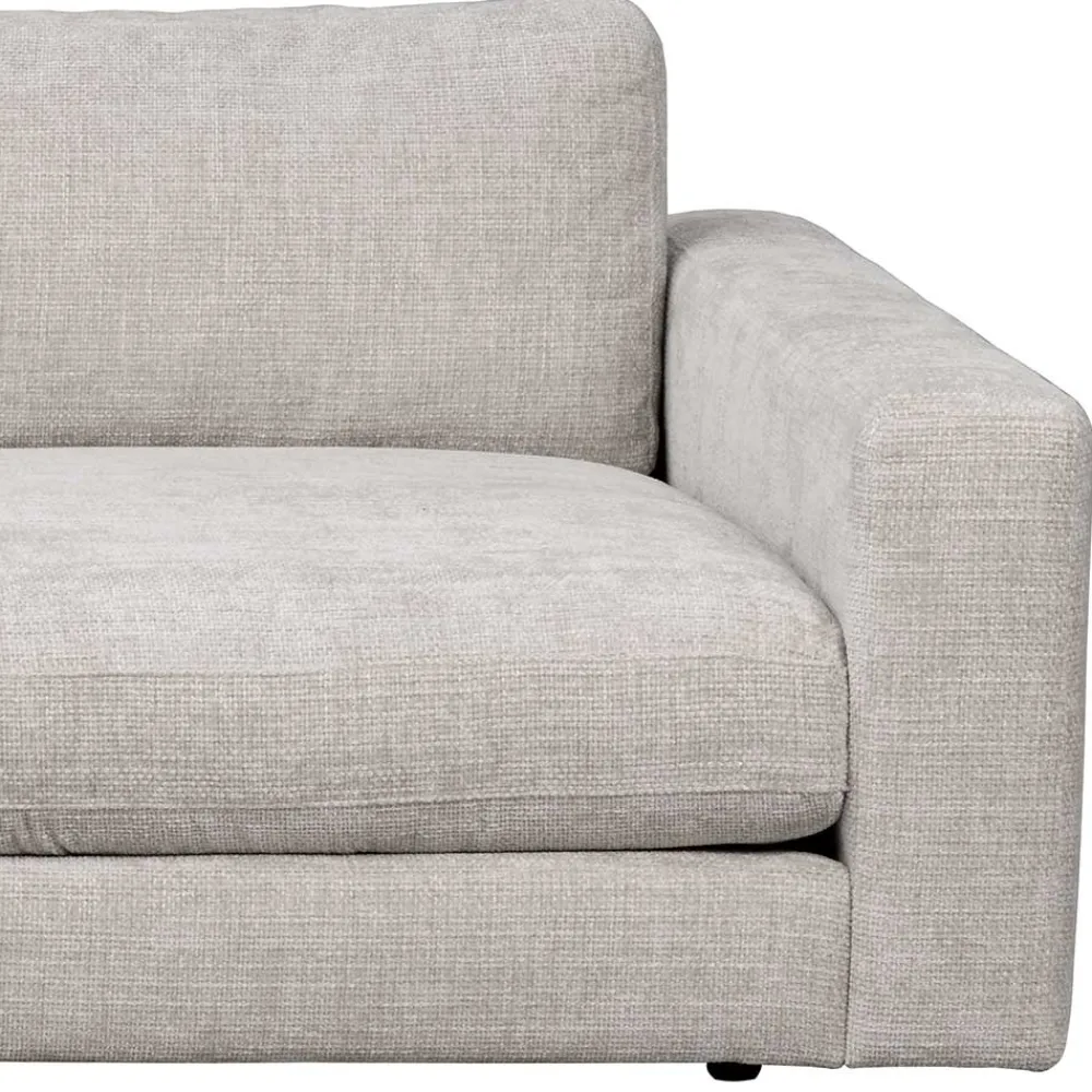 Wohnen Sofas|Sofa*Polsterecke in Hellgrau Stoffbezug - Esmen