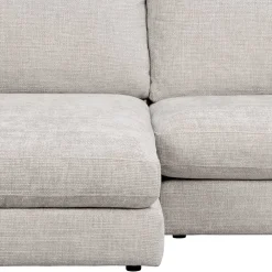 Wohnen Sofas|Sofa*Polsterecke in Hellgrau Stoffbezug - Esmen