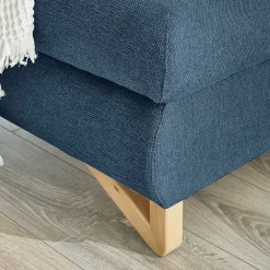 Wohnen Schlafsofas*Polsterecke Schlafsofa in Blau - Baonga